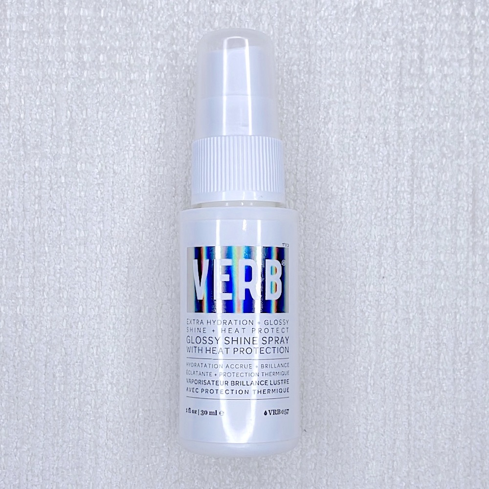 Verb glossy shine spray heat protection